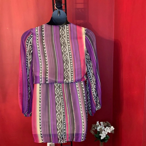 SAVANAH RAE MULTICOLOR DRESS SIZE S - Picture 3 of 3